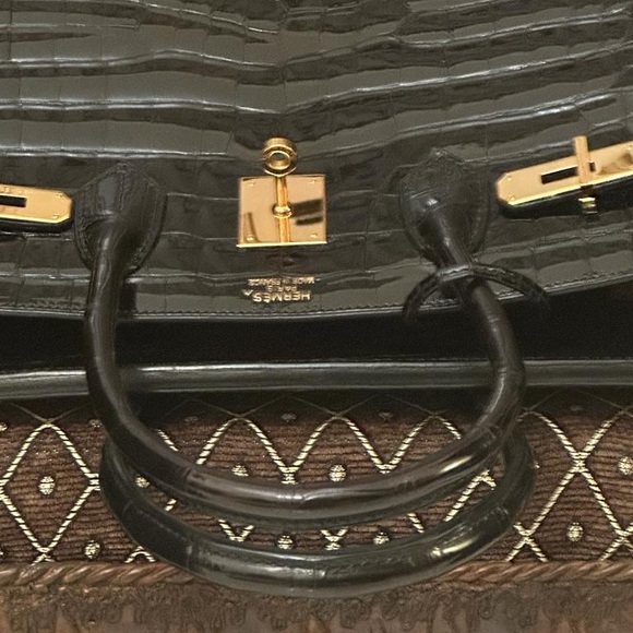 Hermes Birkin 35 Niloticus crocodile - Picture 5 of 11